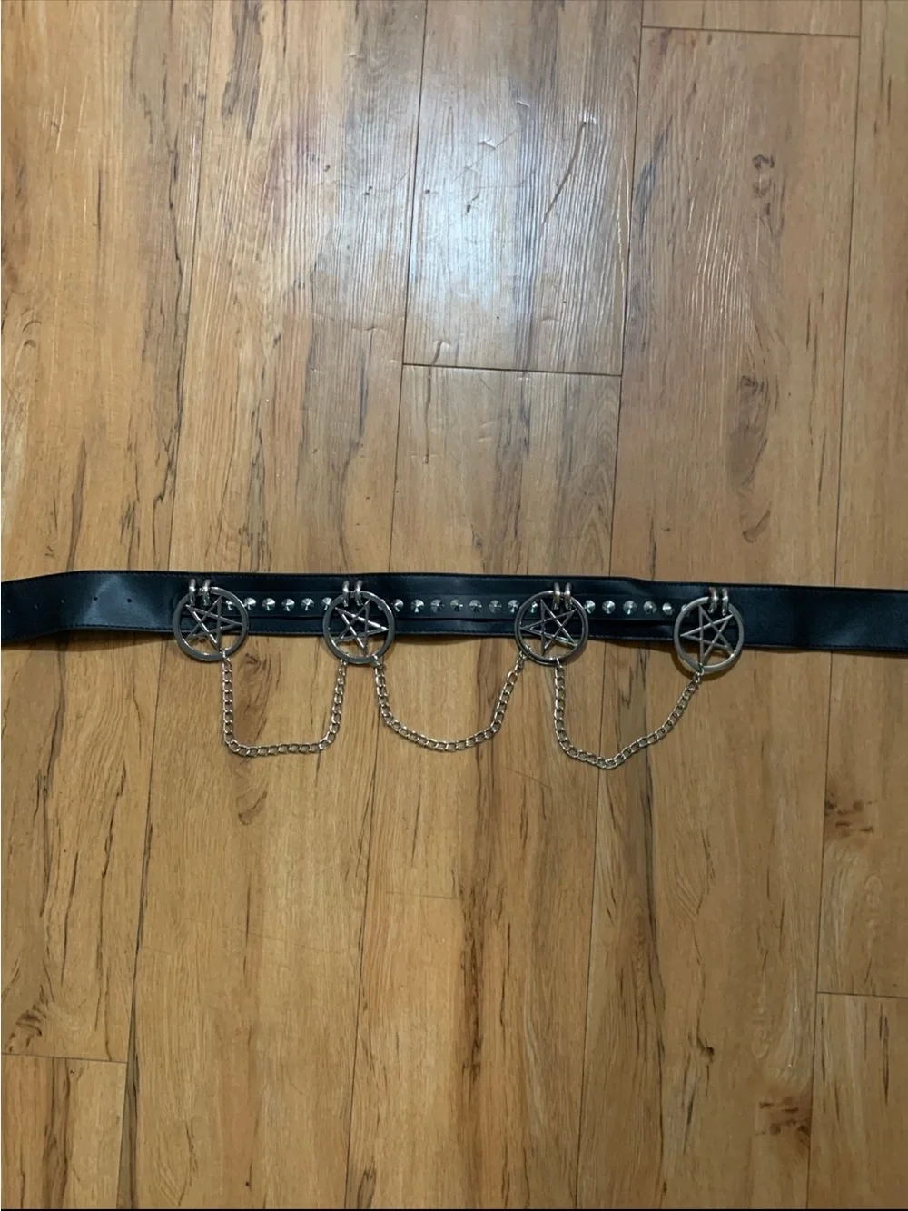 Killstar occult chain belt